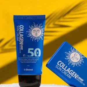 Eshumi Collagen Laser Suncreen 100 Sun Cream - Veomix